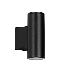Уличный настенный светильник Arlight LGD-WALDER-R68-2x7W Day4000-MIX (Черный, 40 deg, 230V) (IP65 Металл) 060954