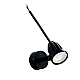 Уличный настенный светодиодный светильник Arte Lamp Elsie A1127AL-1BK