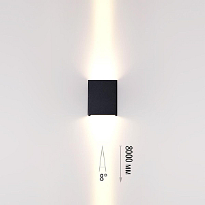 Уличный настенный светильник Odeon Light Nature Arrow 7188/10WL
