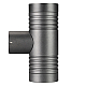 Уличный настенный светильник Arlight KT-Ray-Wall-Twin-R46-2x3W Warm3000 034137