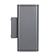 Уличный настенный светильник Arlight LGD-EVO-WALL-TWIN-S100x100-2x12W Day4000 (GR, 44 deg, 230V) 046194