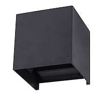 Уличный настенный светильник Arte Lamp Rullo A1714AL-2BK