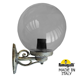 Уличный настенный светильник Fumagalli Globe 300 G30.131.000.BZF1R