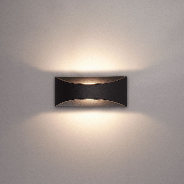 Уличный настенный светильник Arte Lamp Dino A8288AL-1BK