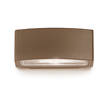 Уличный настенный светильник Ideal Lux Andromeda AP1 Coffee 163536