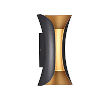 Уличный настенный светодиодный светильник Odeon Light Krista 3886/6BG