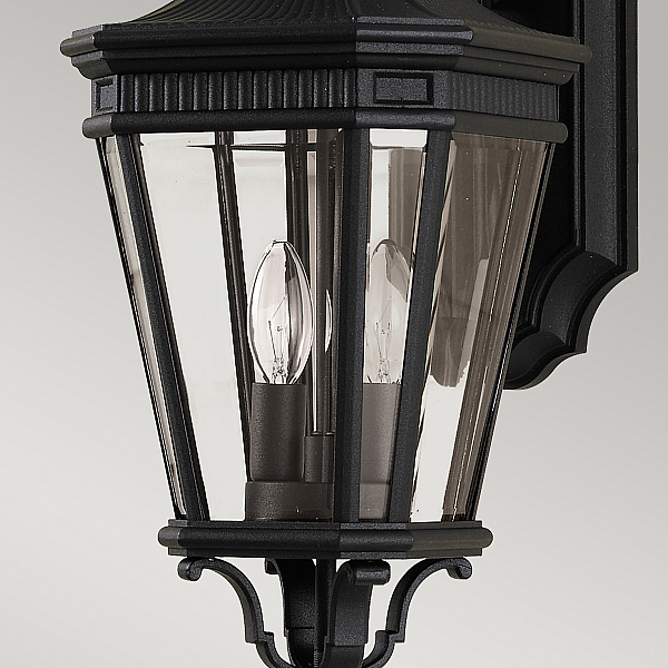 Настенный уличный светильник Feiss Cotswold lane FE-COTSLN2-M-BK
