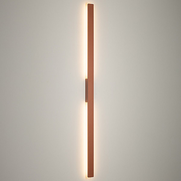 Уличный настенный светильник Nowodvorski Demi Led L Brick red 11561