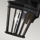 Уличный настенный светильник Feiss Cotswold lane FE-COTSLN2-S-BK