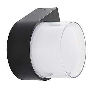 Уличный настенный светильник Uniel ULU-P21A-5W/4000K IP65 BLACK UL-00010515