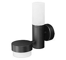 Уличный настенный светильник Arte Lamp Budapest A2360AL-2BK