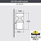 Уличный настенный светильник Fumagalli Ester DS1.562.000.LXD1L