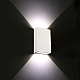 Уличный настенный светодиодный светильник Arte Lamp Algol A2750AL-2WH