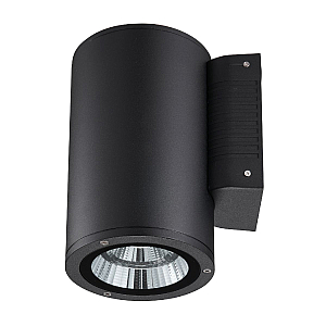 Уличный настенный светильник Uniel ULU-S21С-22W/6400K IP65 BLACK UL-00010850