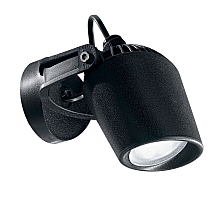 Уличный настенный светодиодный светильник Ideal Lux Minitommy AP1 Nero 096476
