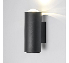 Уличный настенный светильни Elektrostandard Column 35138/U черный 4690389194566 a063022