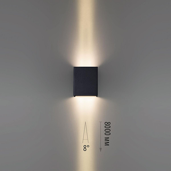 Уличный настенный светильник Odeon Light Arrow Nature 7188/10WL