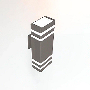 Уличный настенный светильник General GWL-2MR16-GU10-S-IP65 662592