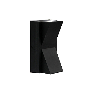 Уличный настенный светильник Arte Lamp Gunter A6306AL-2BK