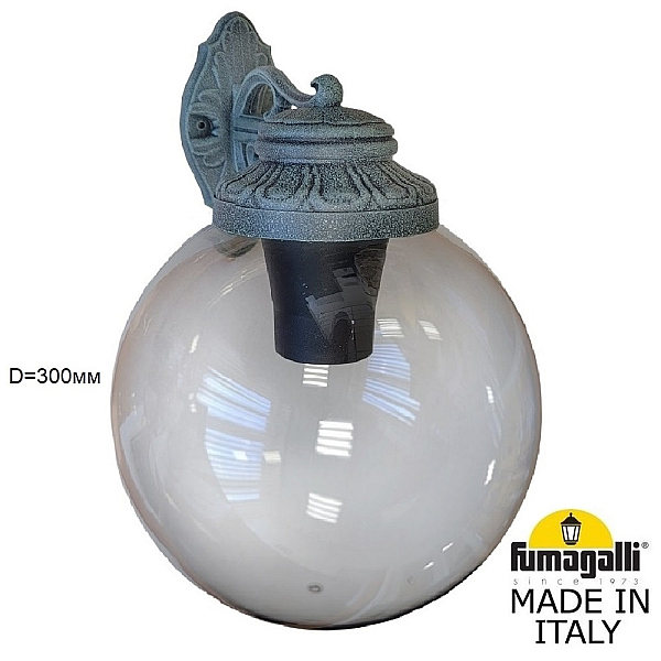 Уличный настенный светильник Fumagalli BISSO/G300 G30.131.000.VZE27DN