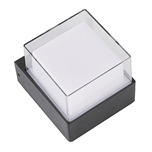 Уличный настенный светильник Uniel ULU-P25A-5W/4000K IP65 BLACK UL-00010517