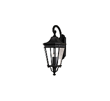 Уличный настенный светильник Feiss Cotswold lane FE-COTSLN2-L-BK