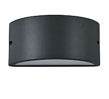 Уличный настенный светильник Ideal Lux Rex-2 AP1 Antracite 092423