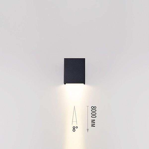 Уличный настенный светильник Odeon Light Arrow Nature 7188/5WL