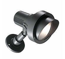 Уличный настенный светильник Ideal Lux Terra AP1 Big Antracite 046167