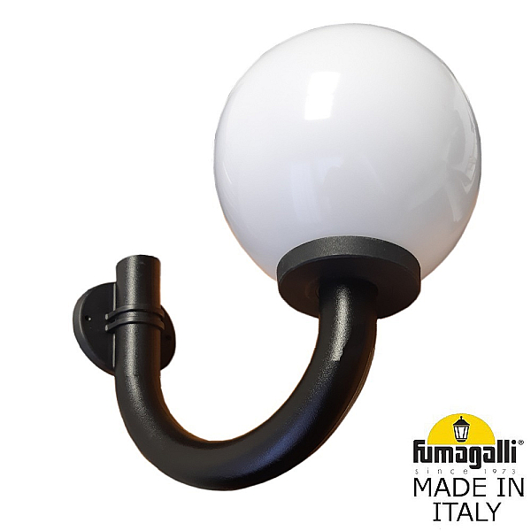 Уличный настенный светильник Fumagalli Globe modern G31.251.000.AYE27
