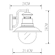 Уличный настенный светильник Arte Lamp Amsterdam A1523AL-1BN