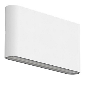 Уличный настенный светильник Arlight SP-FLAT-S175x90-2x5W Day4000-MIX (Белый, 75 deg, 230V) (IP65 Металл) 063610