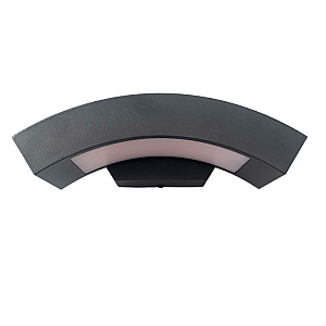 Уличный настенный светильник Uniel ULU-S72A-14W/4000K IP65 BLACK UL-00009355
