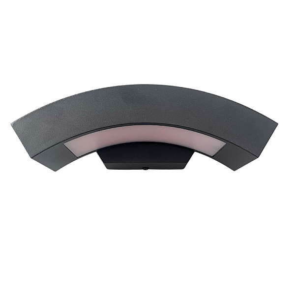 Уличный настенный светильник Uniel ULU-S72A-14W/4000K IP65 BLACK UL-00009355