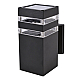 Уличный настенный светильник Uniel UUL-S23A 60W/E27 IP65 BLACK UL-00012922