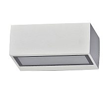 Уличный настенный светильник Ideal Lux Twin AP1 Bianco 115351