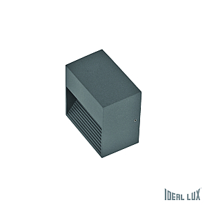 Уличный настенный светильник Ideal Lux Down AP1 Antracite 122045
