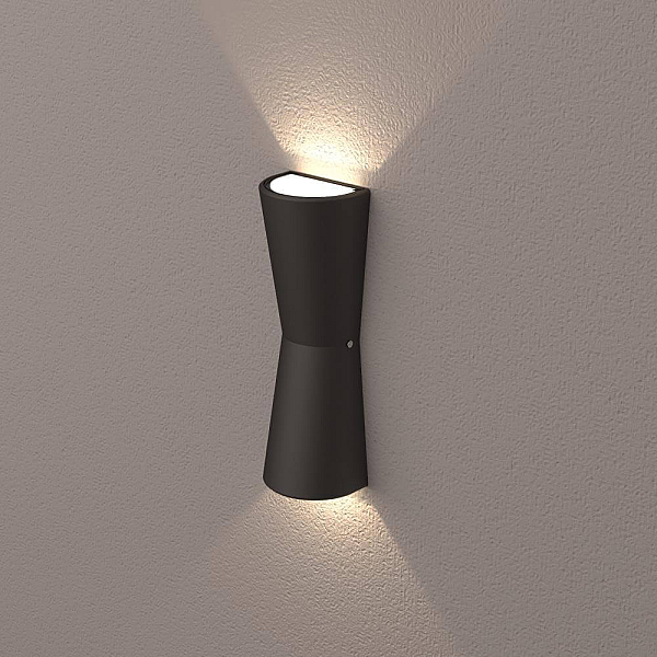 Уличный настенный светодиодный светильник Arlight LGD-Wall-Tub-J2B-12W Day White 022563