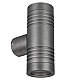 Уличный настенный светильник Arlight KT-Ray-Wall-Twin-R46-2x3W Day4000 034136