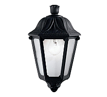 Уличный настенный светильник Ideal Lux Anna AP1 Small Nero 101552