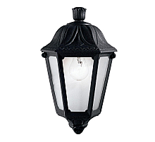 Уличный настенный светильник Ideal Lux Anna AP1 Small Nero 101552