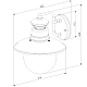 Уличный настенный cветильник Elektrostandard Talli D GL 3002D брауни 4690389106569
