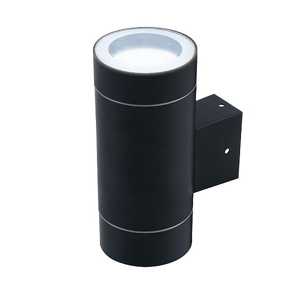 Уличный настенный светильник Uniel UUL-S92A 2х50W/GX53 IP65 BLACK UL-00009365
