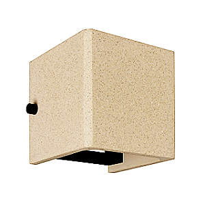 Уличный настенный светильник Arlight LGD-PERAN-WALL-S120x120-6W Warm3000 (Light ivory, 0-80 deg, 230V) (IP65 Бетон) 061760