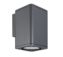 Уличный настенный светильник Arlight LGD-EVO-WALL-S100x100-12W Warm3000 (GR, 44 deg, 230V) 046193