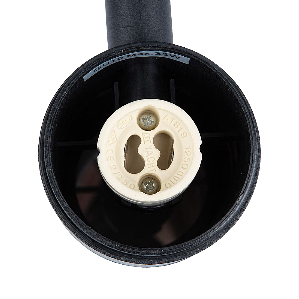 Уличный настенный светильник Uniel UUL-S22D-2x35W/GU10 IP65 BLACK UL-00011272