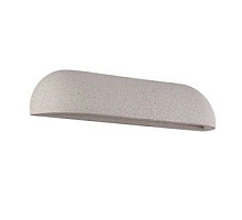 Уличный настенный светильник Arlight SP-BULFIN-WALL-L365-10W Warm3000 (WH, 120 deg, 230V) (IP65 Бетон) 058131