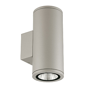 Уличный настенный светильник Uniel ULU-S22D-2x12W/6400K IP65 LIGHT GREY UL-00011085