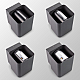 Уличный настенный светильник Arlight LGD-WALL-VARIO-S104x129-2x6W Day4000 (BK, 1-80 deg) 046428