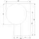 Уличный настенный светильник Elektrostandard Gravity 35166/U черный 4690389195099 a062885